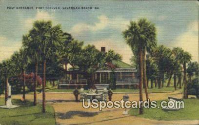 Fort Screven Savannah Beach GA 1946