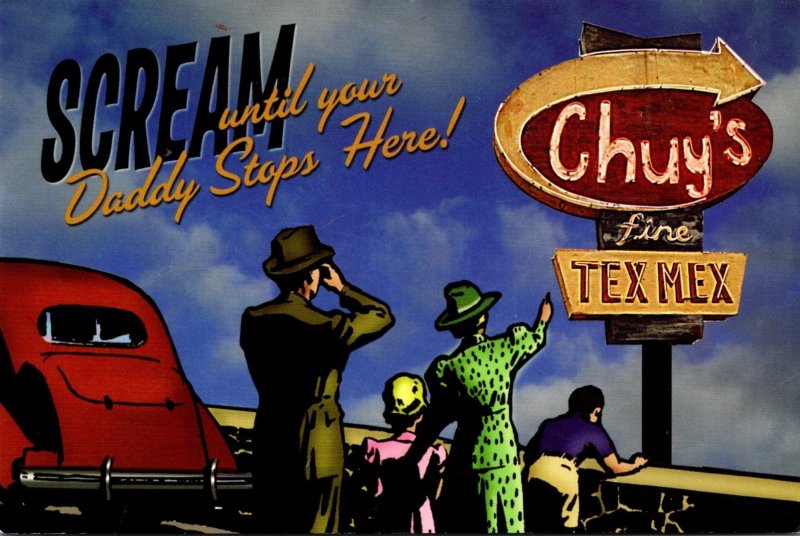 Advertising Chuys Tex Mex Restaurant Texas Locations