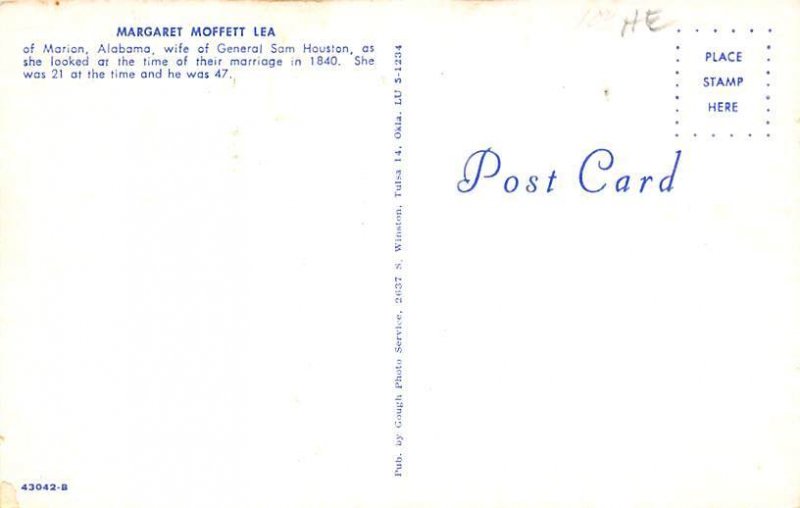 Margaret Moffett Lea Unused