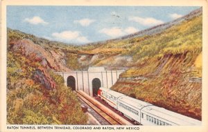 Raton Tunnels Trinidada, Colorado, Raton, New Mexico, USA 1945 