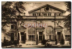 Postcard Old Kurhaus Wiesbaden zu Muschelsaal