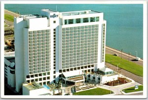 The Hershey Corpus Christi Hotel Texas TX Health Club Restaurant Pool Postcard