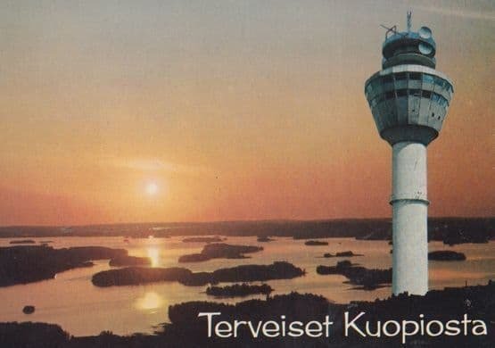 Kuopio Terveiset Kuopiosta Finland Postcard