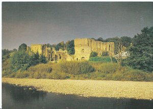 Yorkshire Postcard - Easby Abbey - Down River from Richmond Castle   LE274