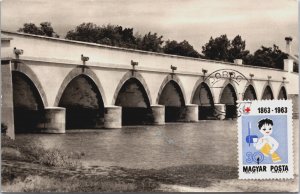 Hungary Hortobagy 9 Lyuku Hid Hortobágy Vintage RPPC C169