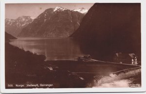 Norway Norge Hellesylt Geiranger Vintage RPPC C059