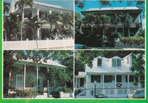 Florida Key West Old Colonial Homes