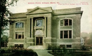 VT - Barre. Aldrich Public Library