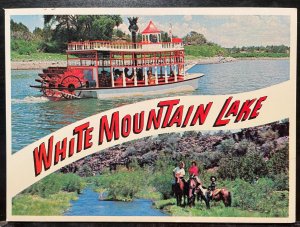 Vintage Postcard 1950's White Mountain Lake, Arizona (AZ)