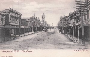 Ship Sail Maker Victoria Avenue Wanganui New Zealand Old Postcard