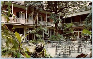 M-65764 Patio Of Brennan's French Restaurant New Orleans Louisiana