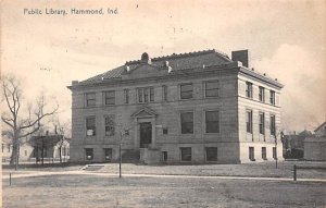 Public Library Hammond IN USA Postcard