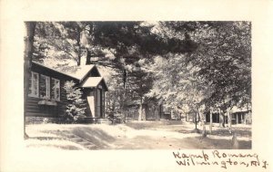Wilmington New York Kamp Romang Real Photo Vintage Postcard AA40957 