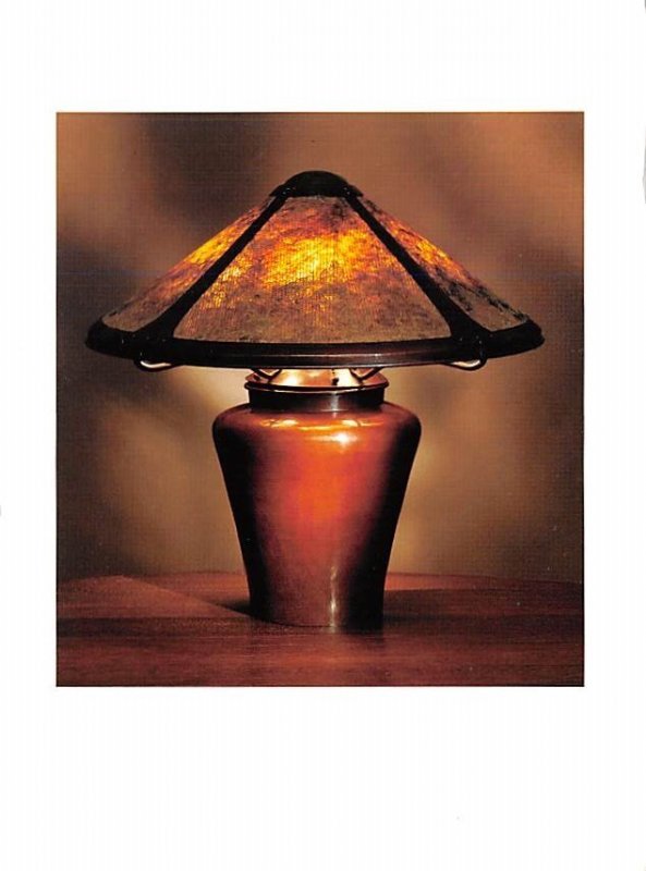 Dirk van Erp Copper Shop   Table Lamp 