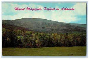 1970 View Of Mount Magazine Highest In Paris Fort Smith Arkansas AR Postcard