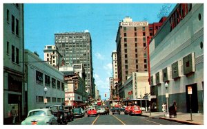 Florida  Jacksonville , looking  West on Adam Street from Main Street