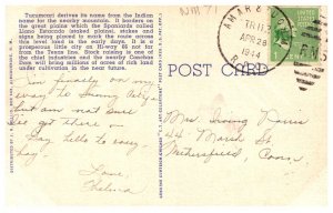 Greetings from  LARGE LETTER  Tucumcari New Mexico