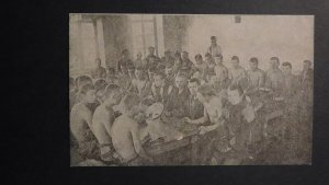 Mint USSR Russia Postcard Feeding Point Committee Secure for Children RPPC