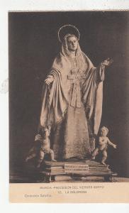 BF18063 la dolorosa murcia procesion del viernes  sculpture art front/back image