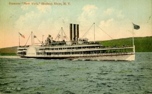 Hudson River Day Line - Steamer New York