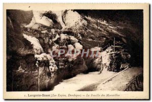 Old Postcard Lower Laugerie The Excavation Of Marseilles