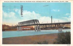 Douglas Street Bridge Missouri River Council Bluffs, Iowa  