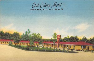 Club Colony Motel Gastonia, North Carolina NC