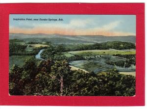 Inspiration Point Eureka Springs Arkansas Linen Postcard