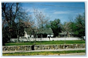 c1960 Home General Sam Houston Exterior House Huntsville Texas Vintage Postcard