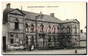 Old Postcard Villers-Bretonneux L & # 39Hotel City