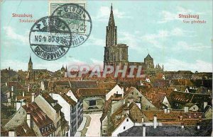 Postcard Old Strasbourg Vue Generale