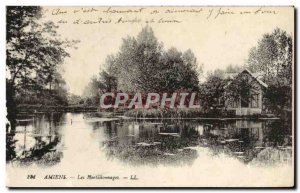 Old Postcard Amiens hortillonnages