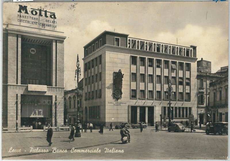 60658 - vintage postcard - LECCE Citta': BANK 1959-