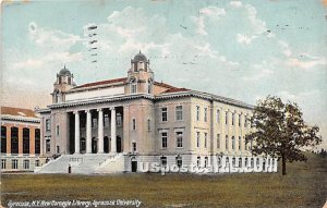 New Carnegie Library, Syracuse Unv - New York