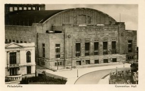 PA - Philadelphia. Convention Hall     *RPPC