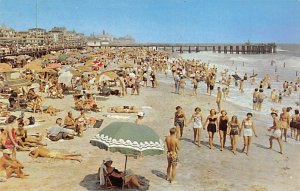 Bathing Beach At South End - Ocean Grove, New Jersey NJ