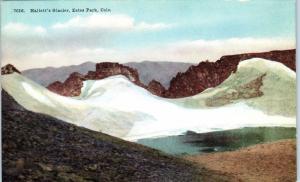 ESTES PARK, CO Colorado     HALLETT'S  GLACIER    c1910s     Postcard