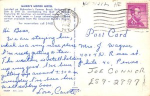 Gaidos Motor Hotel Postcard