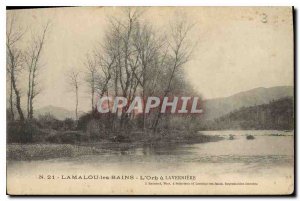 Old Postcard Lamalou Baths The Orb Laverni?re