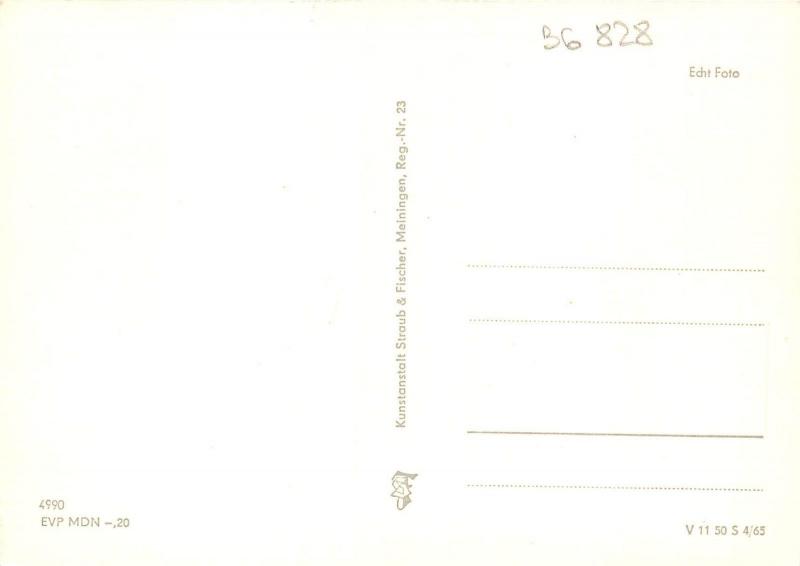 BG828 heilklimatischer  friedrichroda thur  CPSM 14x9.5cm germany