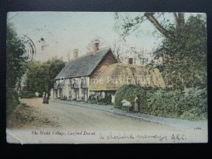Dorset CANFORD The Model Village c1903 Postcard by J.W.& S.