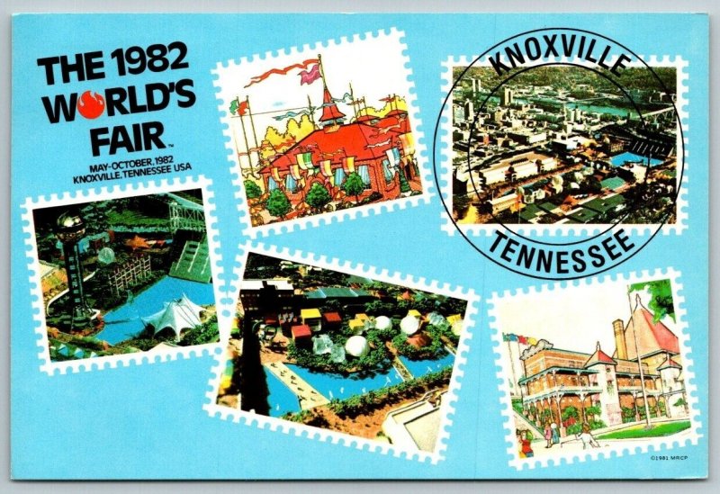 1982  World's Fair  Knoxville  Tennessee Postcard