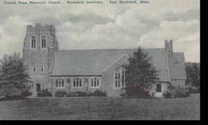 Massachusetts East Northfield Russell Sage Memorial Chapel Northfield Seminar...