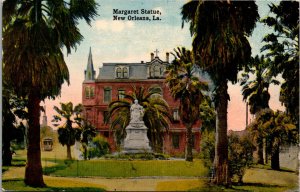 Postcard Margaret Square in New Orleans, Louisiana