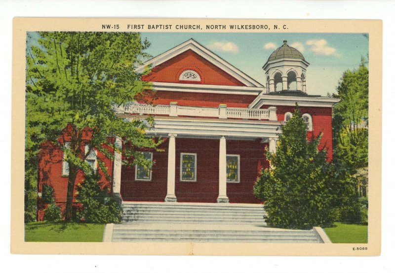 NC - North Wilkesboro. First Baptist Church