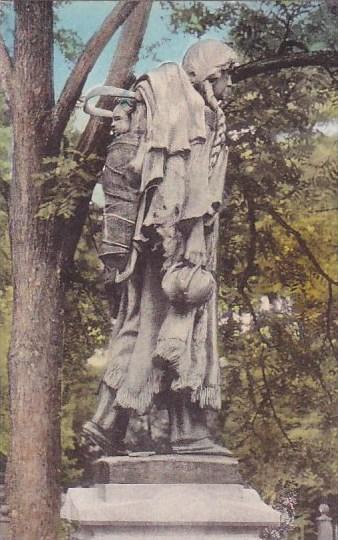 Mary Jamison Monument Letchworth State Park P O Castile New York Handcolored ...