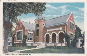 Maine Waterville Public Library 1909