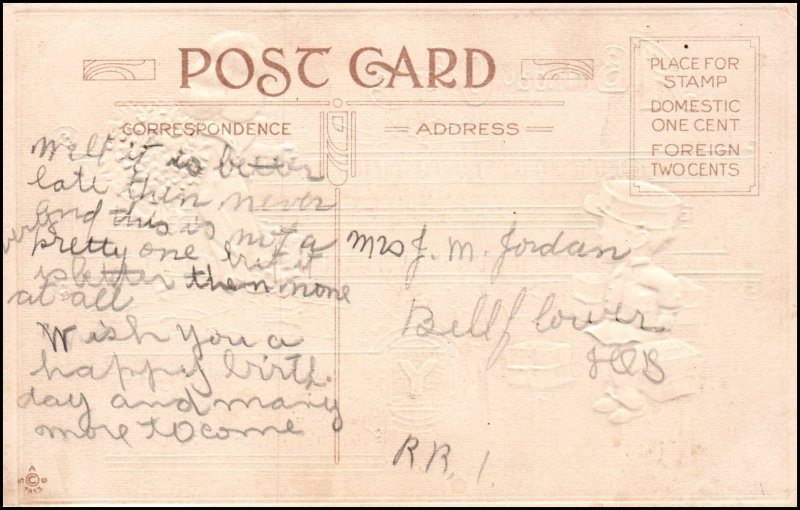 Birthday Mailman Woman