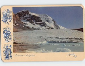 Postcard The Columbia Icefields, Canadian Rockies, Canada