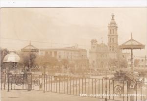 Mexico Monterrey Plaza Zaragoza Real Photo